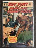 Sgt Fury and His Howling Commandos Comic #68 Marvel 1969 Silver Age War Comic 15 Cents John Severin