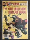 Six Million Dollar Man Comic #5 Charlton Comics 1977 Bronze Age Sci-Fi TV Show Steve Austin