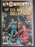 Six Million Dollar Man Comic #2 Charlton Comics 1976 Bronze Age Sci-Fi TV Show Steve Austin