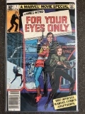 For Your Eyes Only Comic Marvel James Bond Movie Adaptation 1981 Roger Moore Howard Chaykin