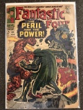 Fantastic Four Comic #60 Marvel 1967 Silver Age Stan Lee Jack Kirby Dr Doom 12 cents Black Panther