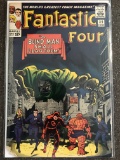 Fantastic Four Comic #39 Marvel 1965 Silver Age Stan Lee Jack Kirby Dr Doom 12 cents Daredevil