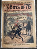 Liberty Boys of 76 Magazine #1244 American Revolution Mysteries & Adventure 1924 Golden Age 8 Cents