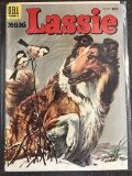 Lassie Comic #20 DELL TV Show Comic 1955 Golden Age 10 Cents Painted Cover MGM