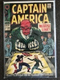 Captain America Comic #103 Marvel 1968 Silver Age Red Skull Cover 12 Cents Jack Kirby Stan Lee Origi
