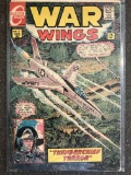 War Wings Comic #1 Charlton Comics Key First Issue 1968 Silver Age War Comic 12 Cents