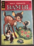 Walt Disneys BAMBI Comic Gold Key Classic 1966 Silver Age 12 Cents