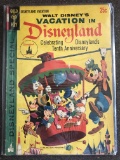 Walt Disneys Vacation in Disneyland Comic #1 Gold Key Giant 1965 Silver Age 25 Cents