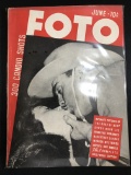 Foto Magazine #1 July 1937 Golden Age Photo Magazine Candid Pictures Crime Oddity Key First Issue