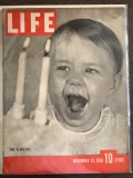 LIFE Magazine Nov 28, 1938 Vintage Magazine 10 Cents Bagged and Boarded