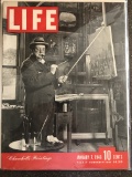 LIFE Magazine Jan 7, 1946 Vintage Magazine 10 Cents Churchills Paintings Cover Bagged & Boarded