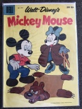 Walt Disneys Mickey Mouse Comic #62 DELL 1958 Silver Age 10 Cent Minnie Mouse
