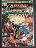 Captain America and Falcon Comic #167 Marvel 1973 Bronze Age Sal Buscema Frank Giacoia