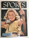 Sports Illustrated Magazine Aug 8, 1955 Golden Age 25 Cents Ann Marston Archery Cover