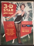 3D STAR Pin-Ups Magazine February 35 Cents 1954 Golden Age Jane Powell Cover With 3D GLasses