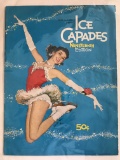 1958 Ice Capades Show Program Nineteenth Edition 50 Cents Silver Age
