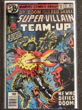 Super-Villain Team-Up Comic #15 Marvel 1977 Bronze Age RED SKULL DR DOOM Wally Wood