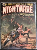 Nightmare Magazine #1 SkyWald 1970 Bronze Age Horror Magazine KEY FIRST ISSUE 50 Cents