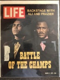 LIFE Magazine March 5, 1971 Vintage Magazine 50 Cents ALI and FRAZIER Cover Bagged and Boarded