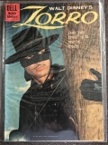 Walt Disneys ZORRO #10 DELL Western Adventure Comic 1960 Silver Age 10 Cents Guy Williams