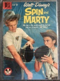 Walt Disneys Spin and Marty Comic #9 DELL 1959 Silver Age Mickey Mouse Club Logo 10 Cents