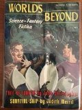 Worlds Beyond Science Fiction Fantasy #2 Golden Age 1951 January 25 Cents
