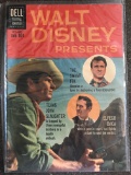 Walt Disney Presents Comic #5 Dell Tv Adventure Texas John Slaughter 1960 Silver Age