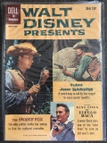 Walt Disney Presents Comic #3 Dell Tv Adventure Swamp Fox Origin Story Leslie Nielsen 1960 Silver Ag