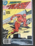 The New Flash Comic #1 DC Comics Key First Issue Wally West As Flash 1987 Copper Age