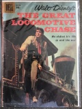 Four Color #712 Dell Walt Disneys Great Locomotive Chase 1956 Silver Age Movie Classic Comic 10 Cent