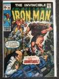 Iron Man Comic #24 Marvel 1970 Bronze Age 15 Cents The Minotaur Archie Goodwin Marie Severin