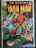 Iron Man Comic #17 Marvel 1969 Silver Age 15 Cents Key 1st Appearance of Midas & Madame Masque