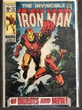 Invincible Iron Man Comic #16 Marvel 1969 Silver Age 15 Cents Nick Fury Archie Goodwin