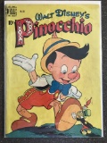 Four Color Comic #252 Walt Disney Pinocchio #2 Dell 1949 Golden Age 10 Cents
