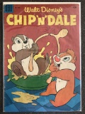 Four Color Comic #636 Dell Walt Disneys Chip N Dale 1955 Golden Age Cartoon Comic 10 Cents