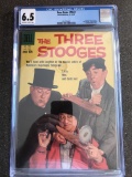 Three Stooges Comic Four Color 1043 DELL 1959 Silver Age Key 1st Dell 3 Stooges Comic CGC Grade 6.5