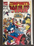 Infinity War Comic #2 Marvel 1992 Adam Warlock Jim Starlin Avengers X-Men Fantastic Four All in Here