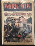 Work and Win Magazine #1311 Sporting Adventure Stories Fiction 1924 Golden Age 8 Cents