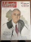 Liberty Magazine Jan 11, 1947 Golden Age A Weekly For Everybody Pop Culture Politics 10 Cents FDR