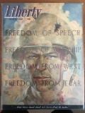 Liberty Magazine June 2, 1945 Golden Age A Weekly For Everybody Pop Culture Politics 10 Cents Freedo