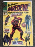 Daredevil Comic #27 Marvel 1967 Silver Age Key Early Crossover Appearance of Spider-Man 12 Cents