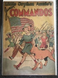 Little Orphan Annies Junior Commandos Golden Age 1942 KK Publications Newsprint Promotional Comic