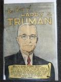 Story of Harry S Truman Comic 1948 Golden Age Democratic National Committee Newsprint Promotional Co