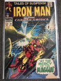 Tales of Suspense Comic #99 Marvel Iron Man Captain America Silver Age 1968 KEY FINAL ISSUE 12 Cents