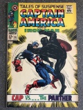 Tales of Suspense Comic #98 Marvel Silver Age 1968 KEY 1st Battle Captain America vs Black Panther 1