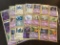 5 Sheets Psychic & Metal Pokemon Cards 90 Total 43 are RARE Cards
