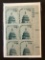 1975 Collectable US Stamps #1590 Americana Series: Capitol Dome Unused Six 9 Cents Stamps
