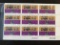1965 Collectable US Stamps #1265 Magna Carta Unused Block of Nine 5 Cents Stamps
