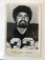 Black & White Photo Signed by Franco Harris NFL Pro Football Hall of Fame Won 4 Super Bowls