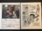 2 Vintage Movie Ads The Bishop's Wife 1948 & Murder He Says 1945 Golden Age Fred MacMurray Cary Gran